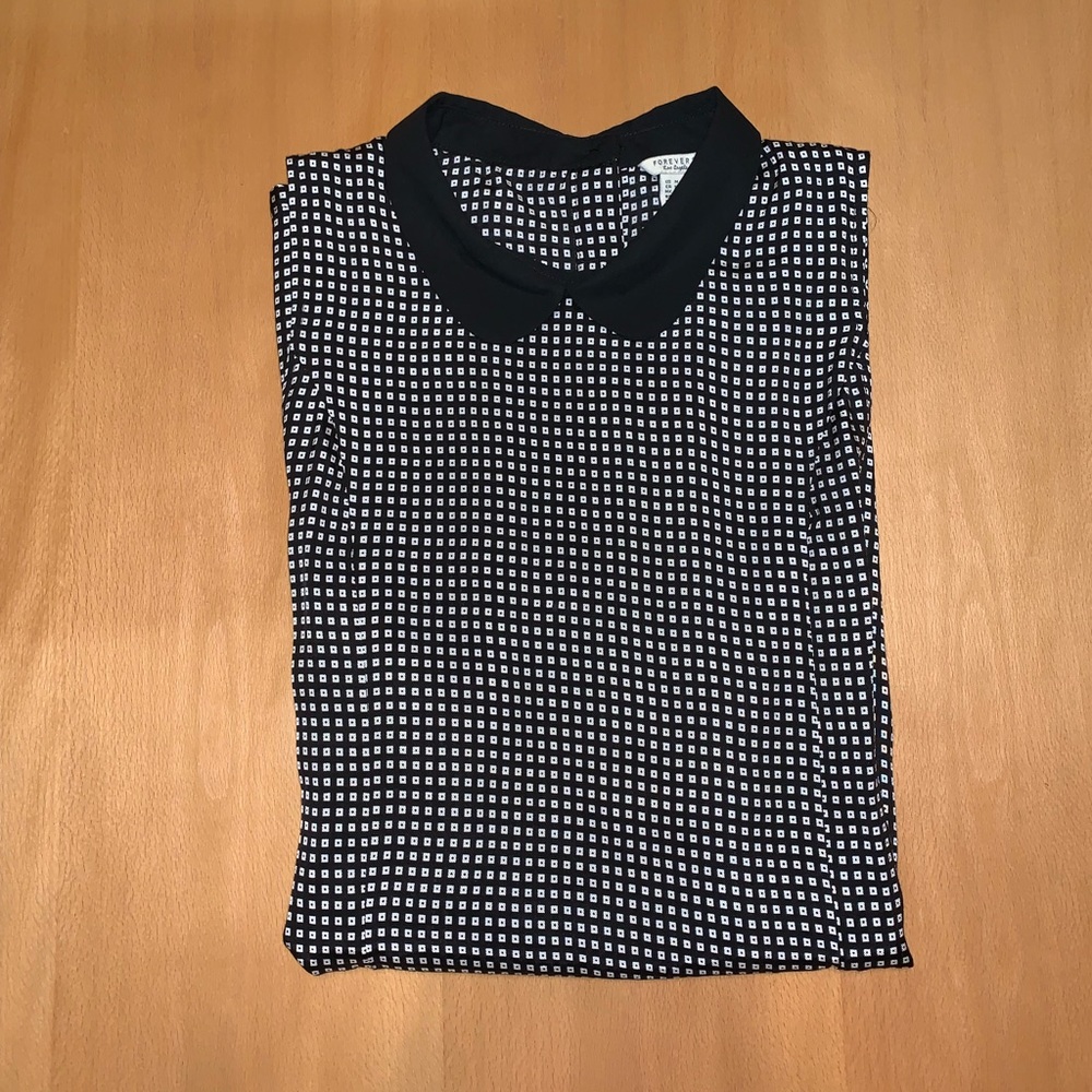 Forever 21 Black/White Dress